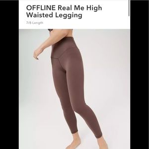 Aerie OFFLINE Real Me High Waisted Legging